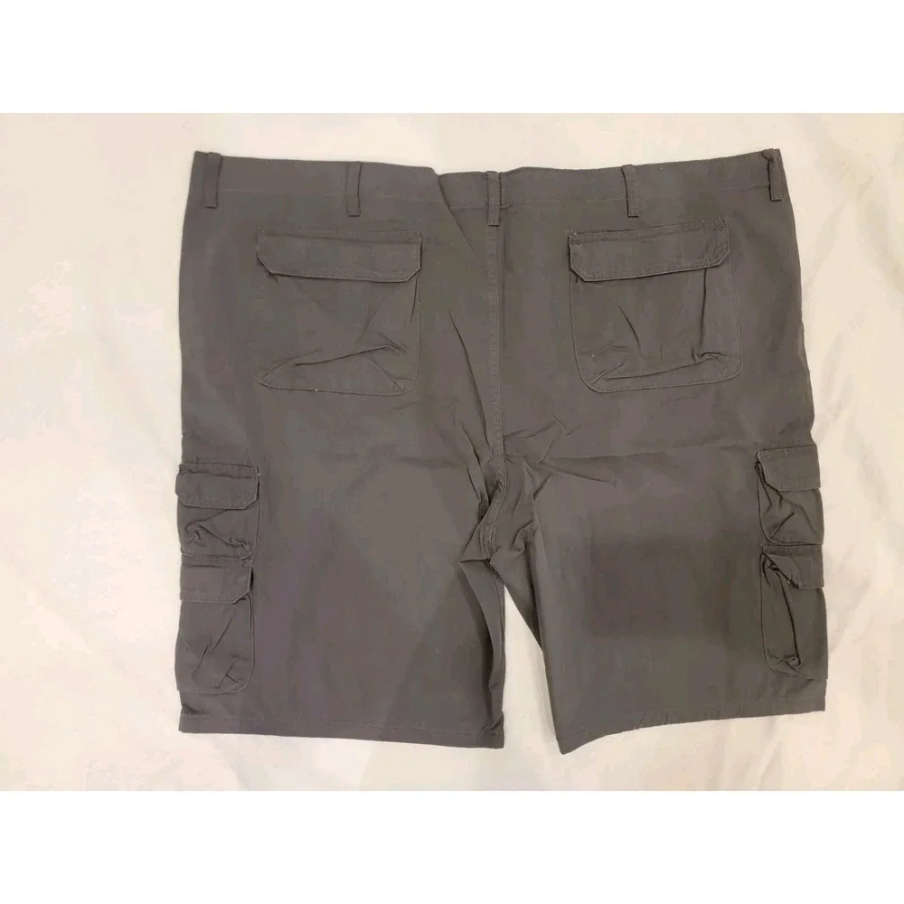Wrangler Authentics Mens Cargo Shorts Size‎ 54 Gray ZM6BSAH Multi Pocket NWT